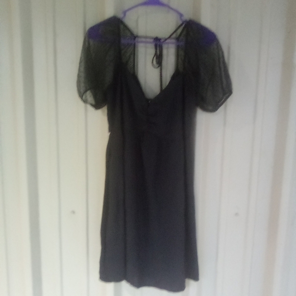 Women's Altar'd State Mini Black Dress Size Medium Altard State - Picture 4 of 4